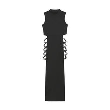 Load image into Gallery viewer, Criss Cross Cut Out Bodycon Dress
