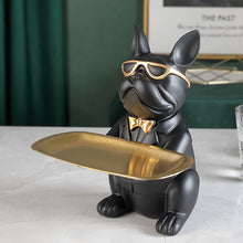 Load image into Gallery viewer, French Bulldog Butler with Tray
