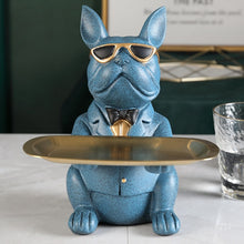 Load image into Gallery viewer, French Bulldog Butler with Tray
