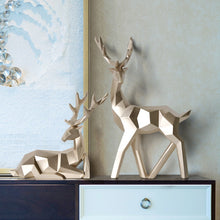 Load image into Gallery viewer, Decorative Geometric Deer Statues
